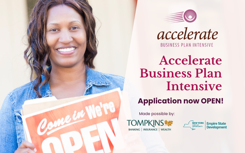 Business Plan Intensive Application is open now