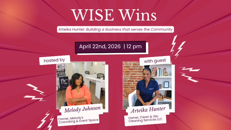 WISE Wins April 22nd at noon on LinkedIn